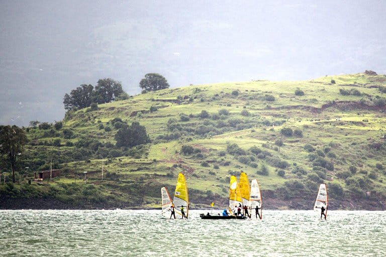 water sports at pawna lake