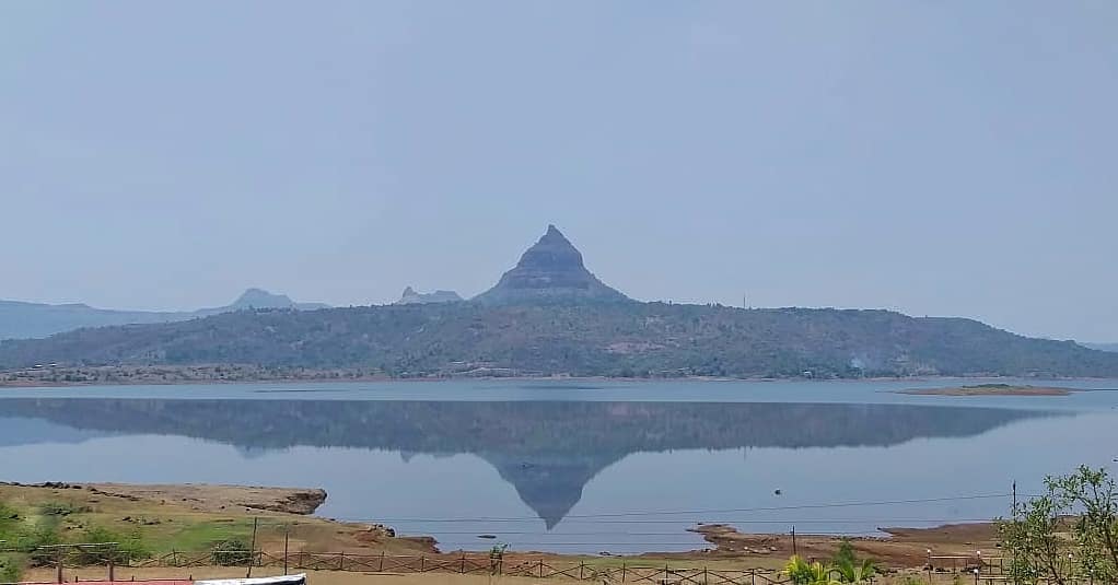 Pawna Lake Reflection of Tung Fort